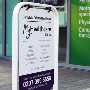 pavement sign