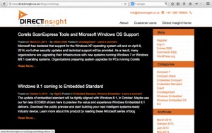 website design - blog