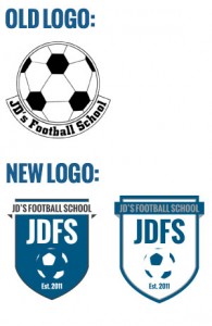 logo design before and after