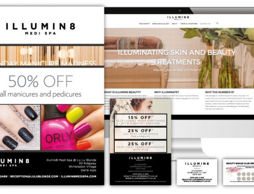 illumin8 | Website, Branding & Print Design